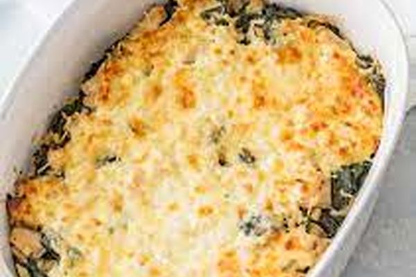 طرز تهیه گراتن مرغ و سیب زمینی و اسفناج | اگه دلت یه غذای لذیذ و راحت میخواد امتحان کن