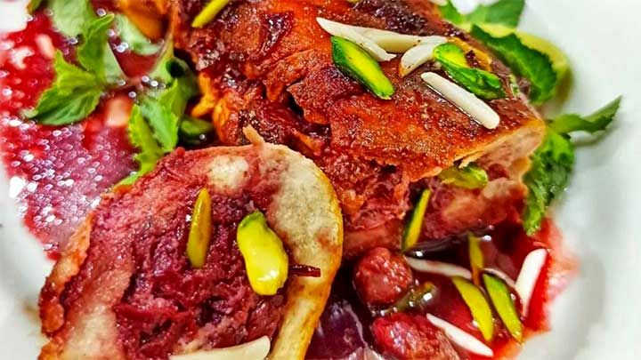 طرز تهیه مرغ آلبالویی | تا فصلشه این مرغ خوشمزه را درست کنید 