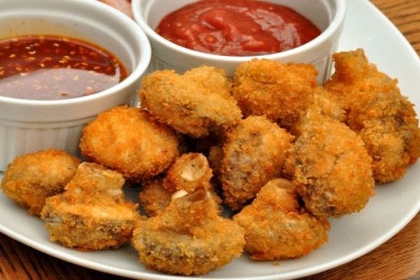 یکبار برای همیشه طرز تهیه قارچ سوخاری رستورانی رو یاد بگیر! | اینو درست کنی پای ثابت کنار غذاهات میشه! + ویدئو