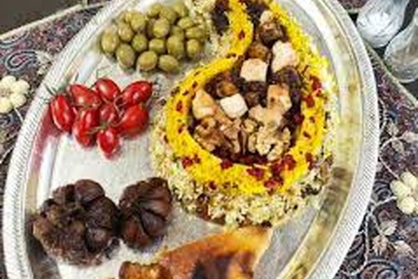 طرز تهیه گردو پلو پر از عطر و طعم | گردو پلو پلویی مقوی 