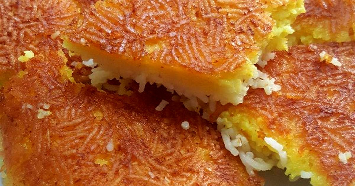 ترفند درست کردن ته دیگ پاپیونی | طرز تهیه درست کردن ته دیگ شیک و مجلسی +ویدیو 