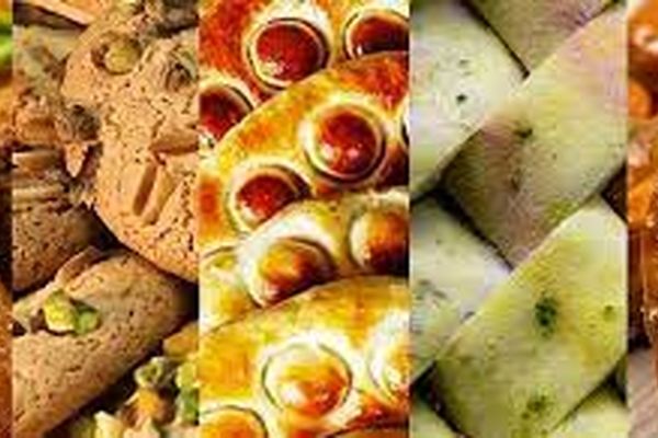 طرز تهیه ۴ مدل شیرینی با یک مدل مواد | به راحتی در خانه چند مدل شیرینی عید بپز