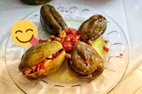 طرز تهیه پیش غذای لبنانی مکدوس | اموزش تهیه مکدوس