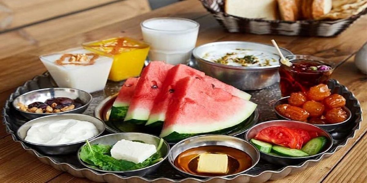 تغذیه صحیح در ماه مبارک رمضان +اینفوگرافی