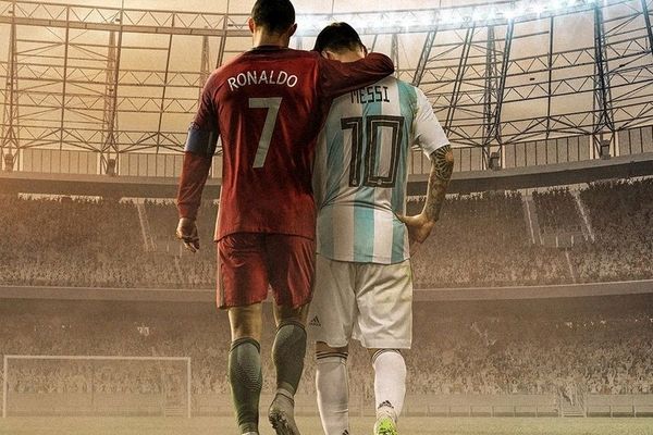 مسی و رونالدو هم تیمی هم شدند | حضور دو اسطوره فوتبال در یک تیم