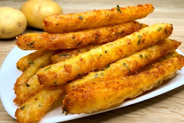 این مدلی سیب زمینی سوخاری و ترد درست کن | طرز تهیه سیب زمینی سوخاری با هواپز