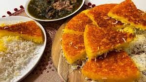 ته دیگ زعفرانی خوشمزه درست کنید | بدون نون و سیب زمینی و برنج ته دیگ حرفه ای درست کن