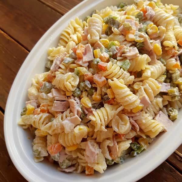 سالاد ماکارانی و فقط این مدلی درست کنید | طرز تهیه سالاد ماکارانی مخصوص 