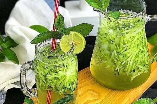 طرز تهیه شربت سکنجبین با نعناع تازه | توی این هوای گرم خیلی می‌چسبه