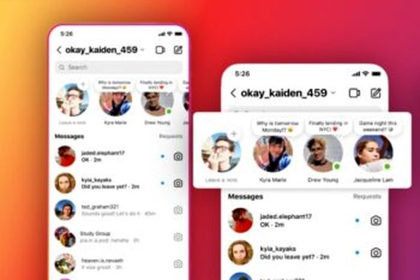 آپدیت جدید اینستاگرام | اینستاگرام  notes و روش استفاده از آن