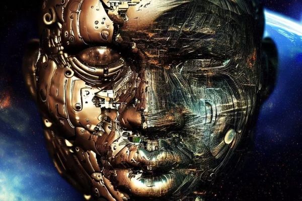 تصویری عجیب از چهره انسان در آینده توسط هوش مصنوعی | در سال ۳۰۲۳ انسان این شکلی میشود 