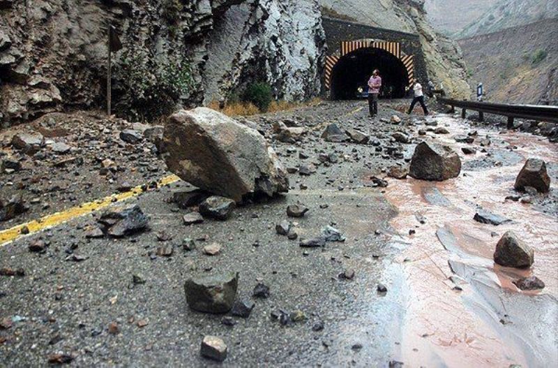 خطر ریزش سنگ در جاده‌های ارتباطی مازندران | هشدار جدی هواشناسی