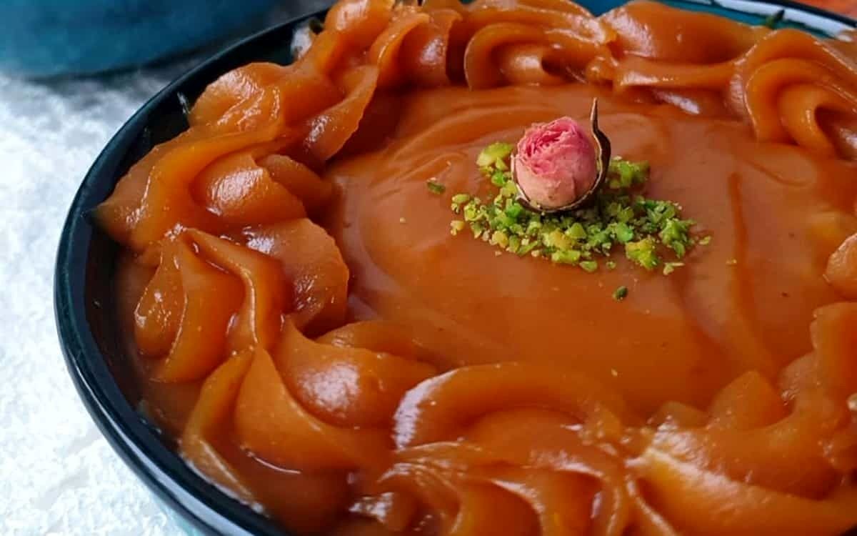 طرز تهیه حلوا کشی عربی | حلوا معروف عربی بپز و لذت ببر  +ویدیو