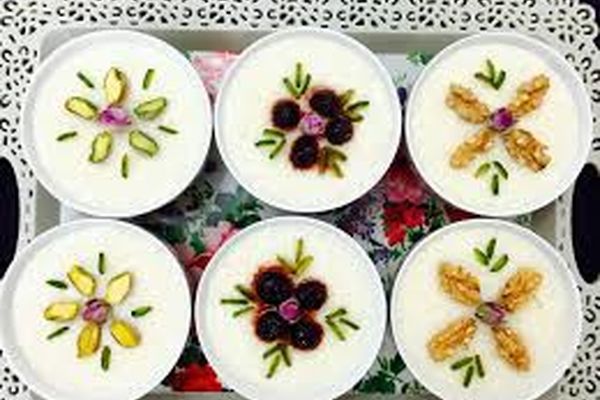 برای افطار اینطوری که میگم فرنی درست کن | طرز تهیه ی 4 مدل فرنی را برای افطار