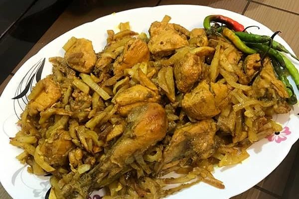 یه غذای کرمانشاهی جدید و خیلی خوشمزه درست کن | طرز تهیه قورمه مرغ 