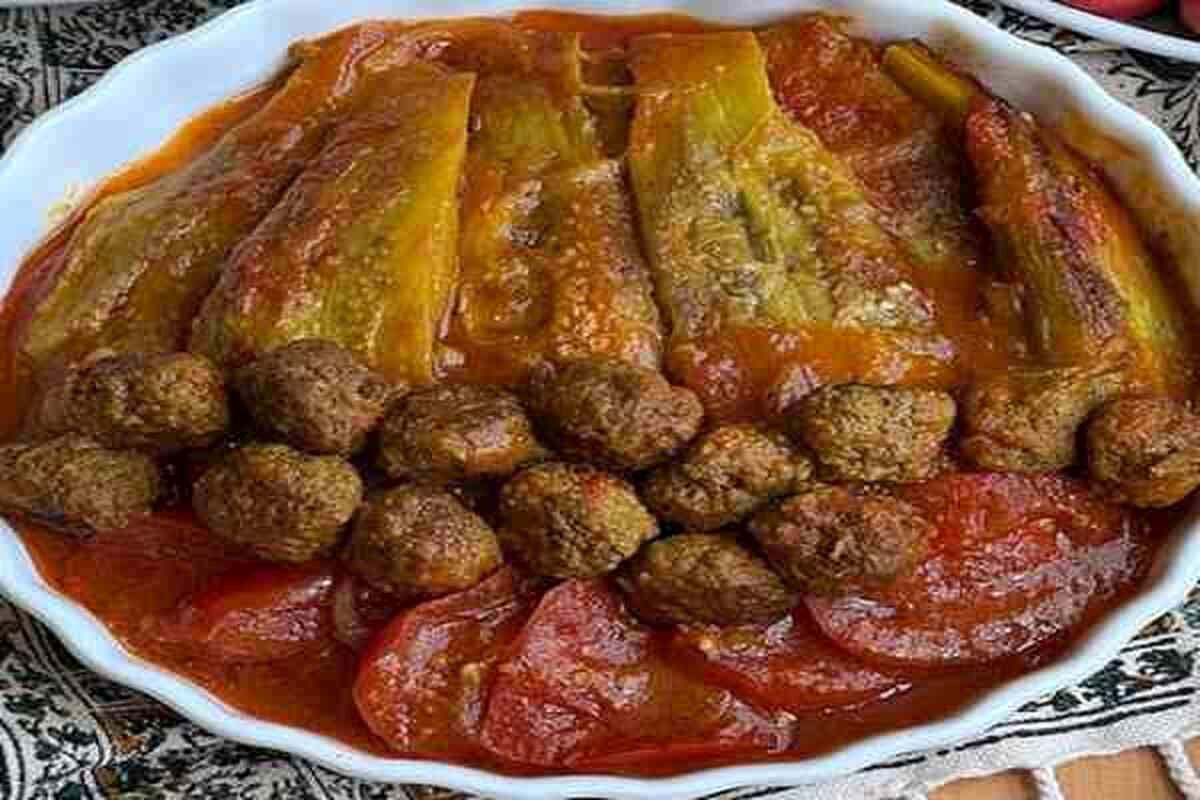 طرز تهیه مشت بادمجون | طرز تهیه غذای لذیذ وسنتی شیرازی