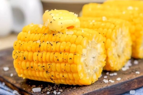 عد این رسپی دیگه سراغ بلال کبابی نمیری! | طرز تهیه بلال با هواپز فقط توی 10 دقیقه! + ویدئو