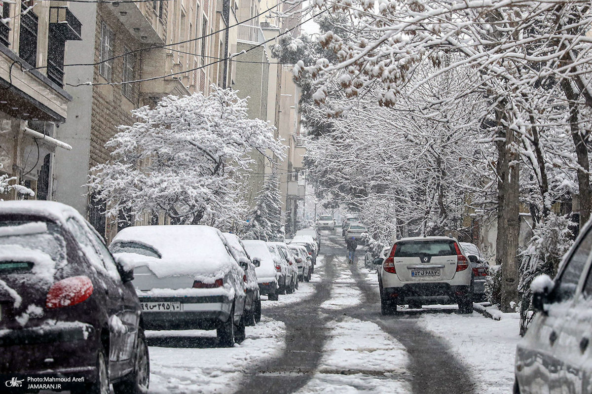 هشدار به تهرانی ها | تهران امروز یخبندان میشود | این شهر ها منتظر بارش برف باشند 