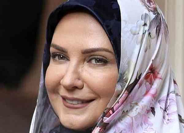 گرد پیری بر روی صورت خانم بازیگر | پیری زود هنگام لعیا زنگنه 