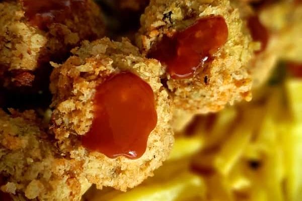 طرز تهیه ی توپک مرغ و پنیر | غذایی جذاب و باب دل همه 