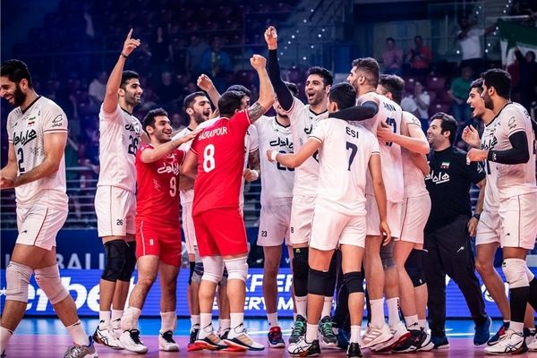 پیروزی سرو قامتان ایران مقابل لهستان | بعد از چهار ست رقابت سخت پیروزی والیبال ایران در مقابل لهستان