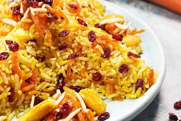 طرز تهیه ی هویج پلوی مجلسی و خوشمزه برای شام | نکات پخت هویج پلو