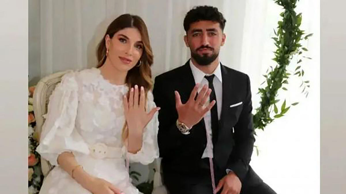 هدف همسر خارجی اللهیار صیادمنش با انتشار این عکس چه بود؟ 