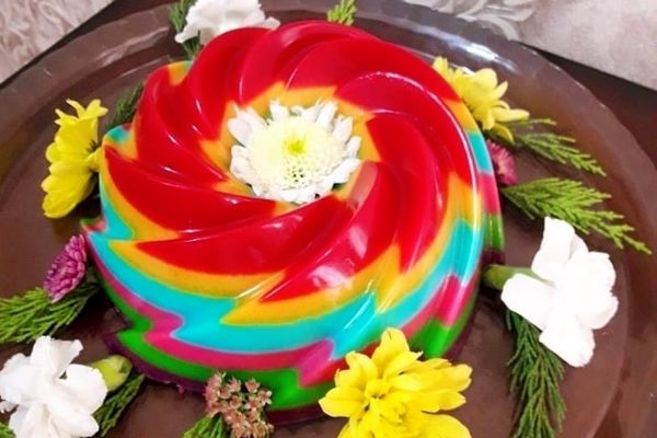 از این به بعد ژله رو بدون قالب سه سوته درست کن! | طرز تهیه ژله بدون قالب + ویدئو