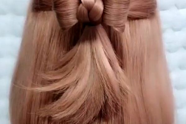 آموزش مدل موی پاپیونی +ویدئو 