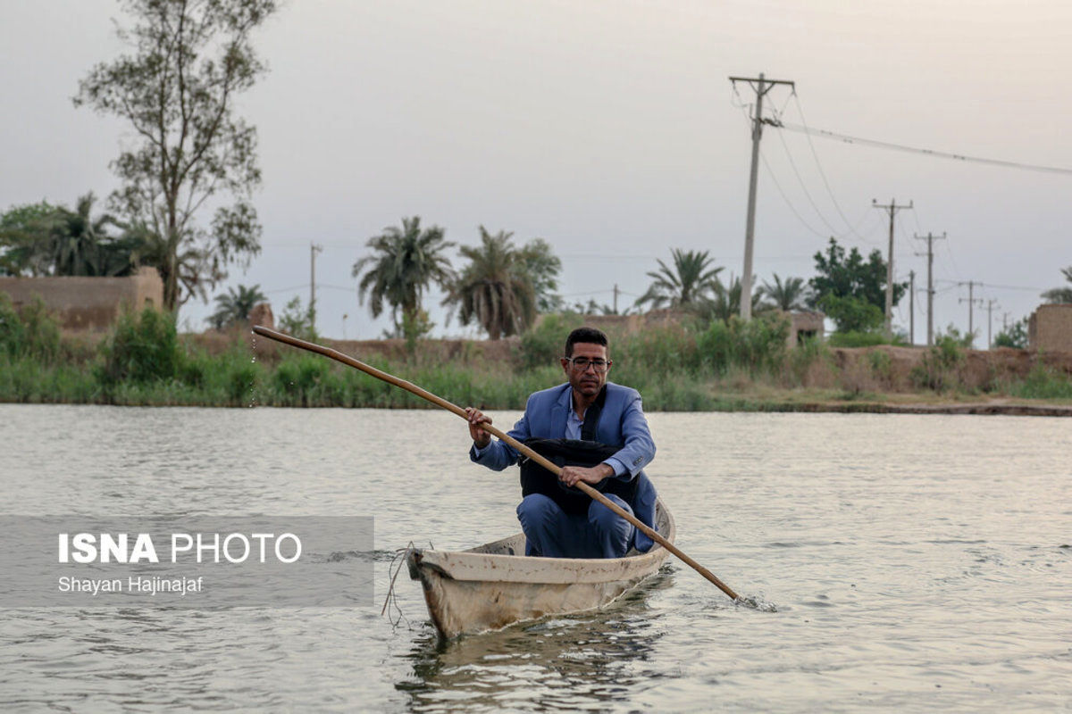 طارق عچرش معلم جوان و خیر خوزستانی 